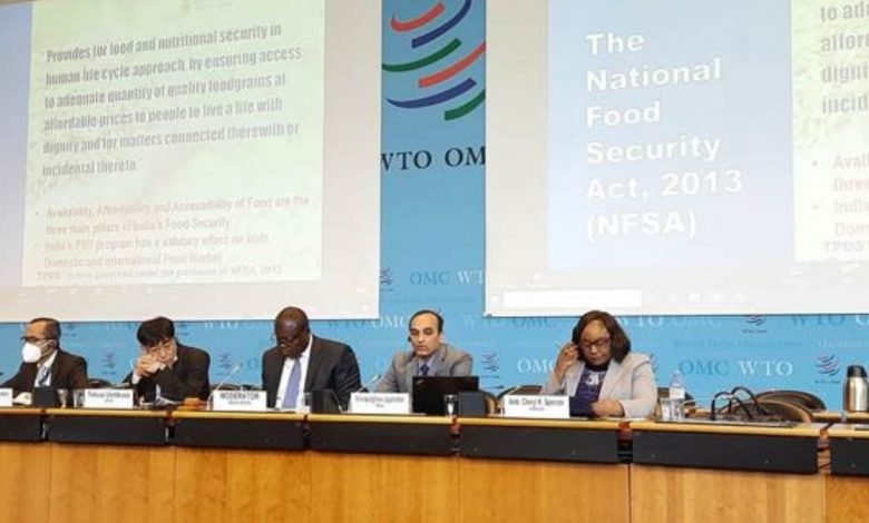 India’s food security approach and innovations were widely appreciated in the WTO seminar on Food Security