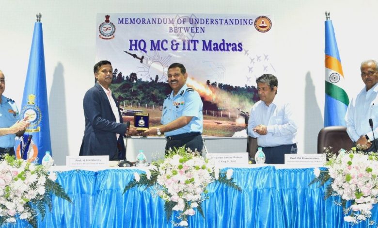 Indian Air Force signs MOU with IIT Madras to accelerate indigenisation efforts for ATMA Nirbhar Bharat