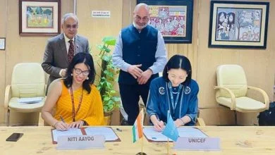 Photo of NITI Aayog and UNICEF India Sign Statement of Intent on SDGs Focusing on Children