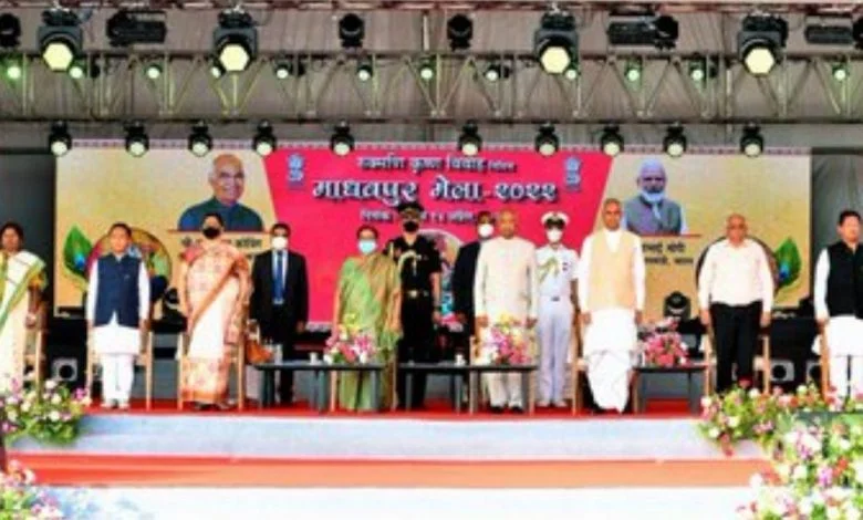 President of India Inaugurates Madhavpur Ghed Fair