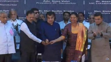 Photo of Shri Nitin Gadkari inaugurates and lays foundation stones for 2 National highways projects worth Rs 1,791.46 crore in Dhule, Maharashtra
