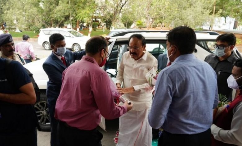 Vice President of India, Shri M. Venkaiah Naidu visits NIEPID, Secunderabad