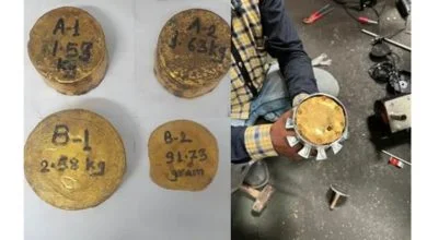 DRI foils attempts of gold smuggling, seizes 11 kg gold worth more than Rs 5.88 crore in Lucknow and Mumbai