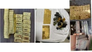 DRI seizes 15.93 kg of foreign-origin gold worth Rs 8.38 crore smuggled via the Indo-Myanmar border in Guwahati and Dimapur