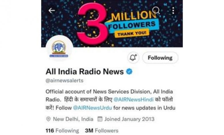 Millions tune in to AIR News on Digital platforms