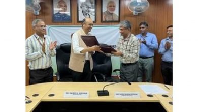 Photo of MoU signed between Ministry of Ayush and Department of Biotechnology