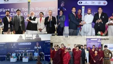 Photo of Chess Olympiad Torch Relay enters Western India after covering 20 cities in North India