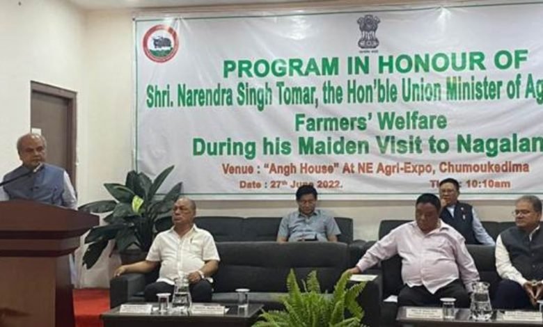 Inauguration of Honey Testing Lab in Nagaland by Shri Narendra Singh Tomar, Visit Bamboo Museum and Organic Market