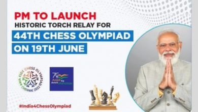Photo of PM to launch historic torch relay for 44th Chess Olympiad on 19th June