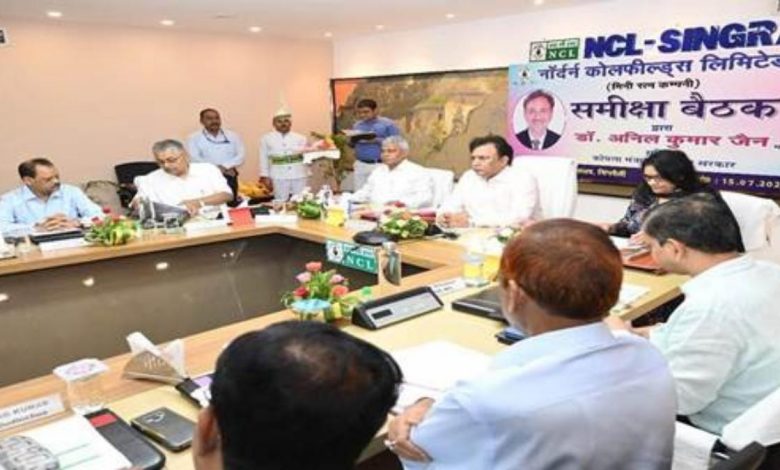 Coal Secretary Dr Anil Kumar Jain Reviews Performance of NCL