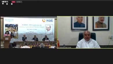 Union Agriculture Minister inaugurates the joint conference of ICRIER and NSE through video conference