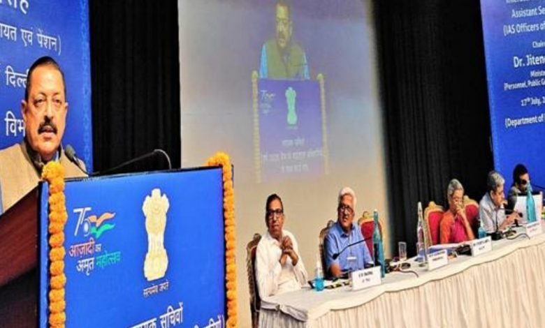 Union Minister Dr Jitendra Singh reminds young IAS officers of their destined role in 2047 when India celebrates 100 years of independence
