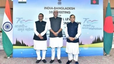 38th Meeting of Ministerial level Joint Rivers Commission of India and Bangladesh held at New Delhi