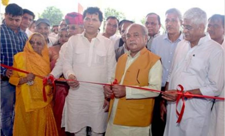 Four new facilities at CAZRI Jodhpur inaugurated by Union Minister Shri Narendra Singh Tomar