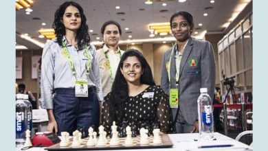 Indian Women Team A and Team B win Round 4 matches at the 44th Chess Olympiad in Chennai