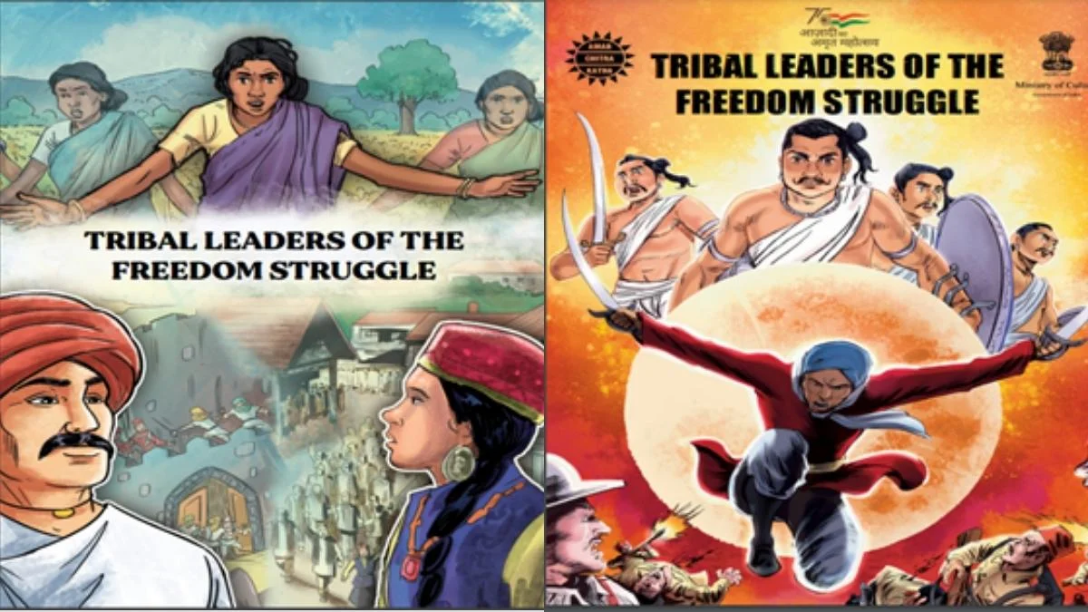 Ministry of Culture releases the third Comic book on stories of 20 Tribal  Freedom Fighters