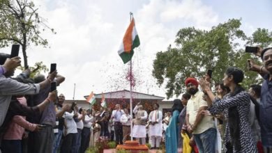Photo of Shri Piyush Goyal hoists National Flag on the occasion of Har Ghar Tiranga Mahotsav