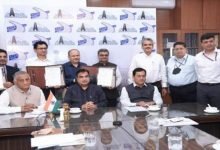 Tripartite MoU signed for swift development of modern Multi Modal Logistics Park (MMLP) under Bharatmala Pariyojna