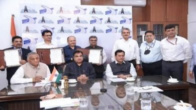 Tripartite MoU signed for swift development of modern Multi Modal Logistics Park (MMLP) under Bharatmala Pariyojna