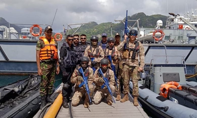 INS Sunayna participates in Combined Maritime Forces (CMF) Exercise at Seychelles
