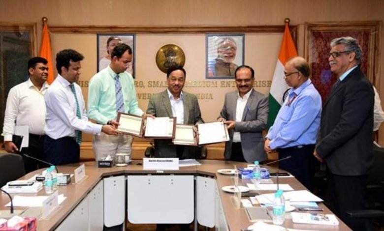 MoU signed between NSIC and Andhra Pradesh Medtech Zone Limited for cooperation in health sector