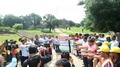 NMDC celebrates United India for Swachhata at Sanchi, Madhya Pradesh