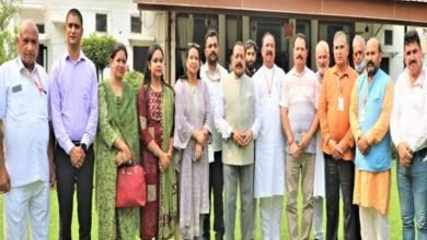 Dr Jitendra Singh holds a luncheon meeting with DDC chairpersons, vice chairpersons and members from Jammu and Kashmir
