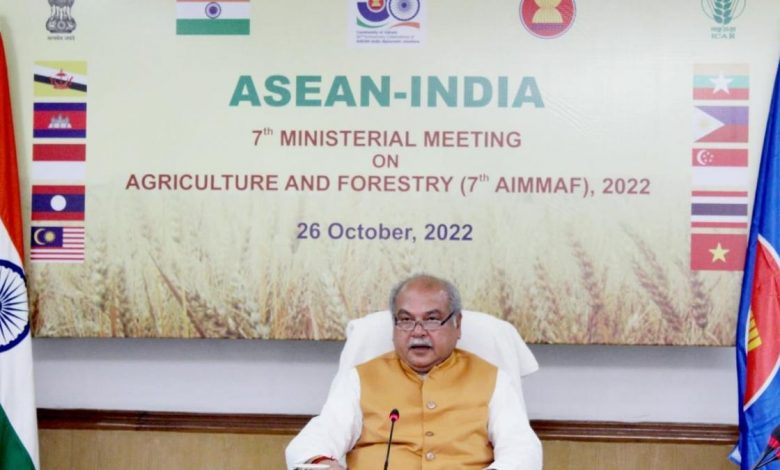 7th ASEAN-India Ministerial Meeting held on Agro-Forestry under the co-chairmanship of Union Agriculture Minister Shri Narendra Singh Tomar