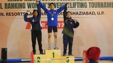 Akanksha Vyavahare creates Weightlifting National Records in the 40kg category at the Khelo India tournament