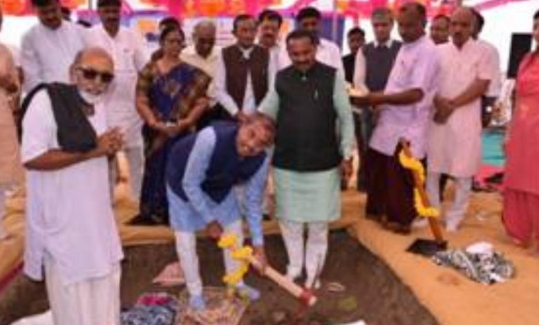 Foundation stone laid for Government Ayurveda College & Hospital at Surendranagar, Gujarat