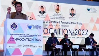 Minister asks Chartered Accountants of India to strive to take Indian Chartered Accountancy Firms to the global level