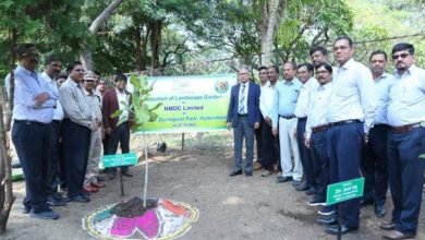 NMDC organises Plantation at Landscape Garden and adopts two Tigers as part of Swachhta 2.0