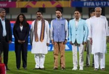 Shri Anurag Singh Thakur graced the opening ceremony of the FIFA U-17 Women's Football World Cup