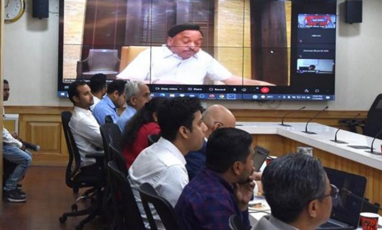 Shri Narayan Rane chairs 5th meeting of the High Powered Monitoring Committee (HPMC) under the National SC-ST Hub scheme