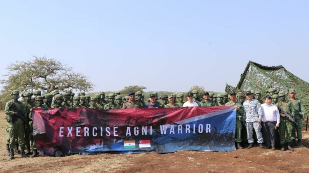 Joint Exercise Agni Warrior with Singapore Armed Forces Concludes at Devlali (Maharashtra)
