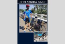 Meet Shri Akshay Singh, a young cyclist enthusiast from Kanpur (U.P.) who lost his right leg in a train accident