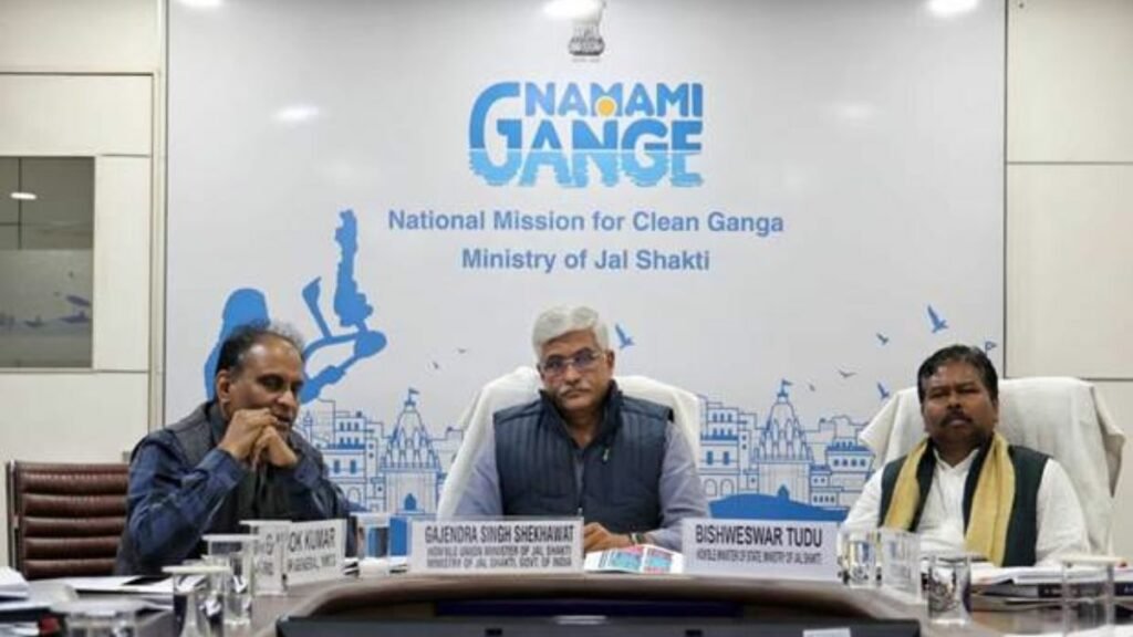 Union Minister for Jal Shakti Chairs the 10th Empowered Task Force Meeting of National Mission For Clean Ganga