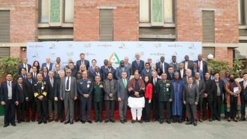 Raksha Mantri chairs the Ambassadors’ Roundtable conference for Aero India 2023; Representatives of over 80 countries attend the reach out event in New Delhi