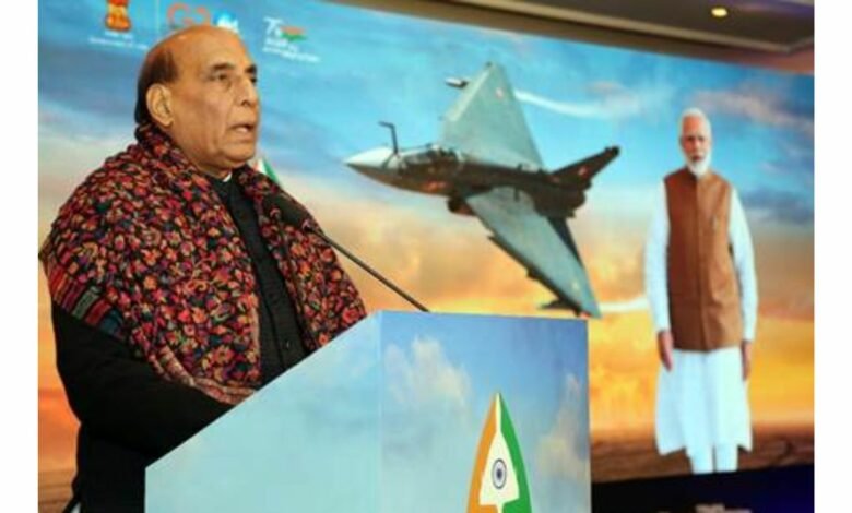Raksha Mantri chairs the Ambassadors’ Roundtable conference for Aero India 2023; Representatives of over 80 countries attend the reach out event in New Delhi