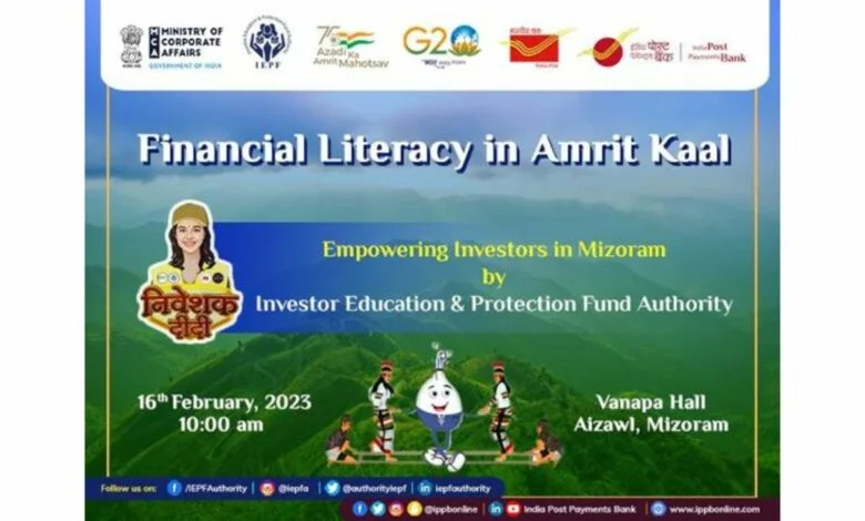 Conference on Financial Literacy in Amrit Kaal - Empowering Investors to be held at Vanapa Hall, Aizawl, Mizoram