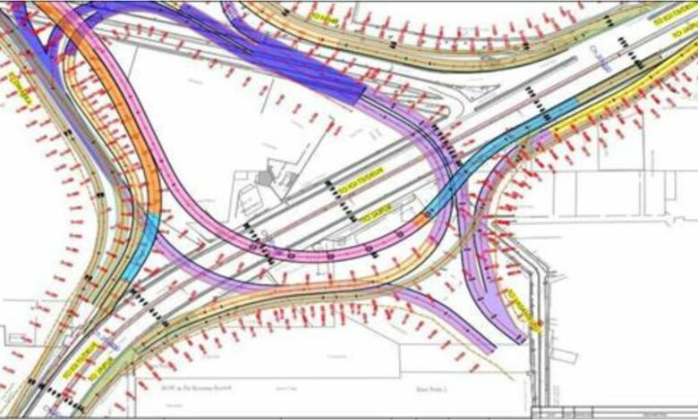 Diversion on NH 48 for Construction of Dwarka Expressway