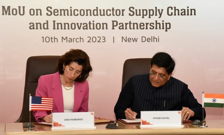 MoU on semiconductor Supply Chain and Innovation Partnership between India and US signed following the Commercial Dialogue 2023 