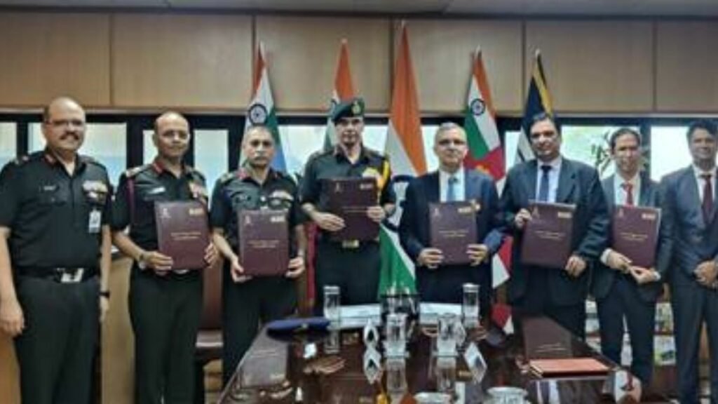 NTPC REL signs MoU with Indian Army for the implementation of Green Hydrogen Projects in Army Establishments