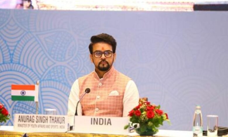 Shri Anurag Singh Thakur inaugurates  the 16th meeting of the Shanghai Cooperation Organisation (SCO) Youth Council in New Delhi  yesterday