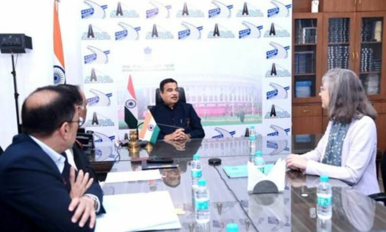 Shri Nitin Gadkari meets the Austrian Delegation led by the Ambassador of the Republic of Austria to India, Ms Katharina Wieser