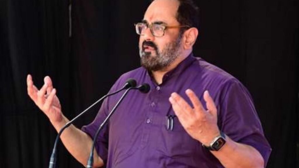 Technology and Skills are the two important pillars that will transform the future of Young India: Shri Rajeev Chandrasekhar