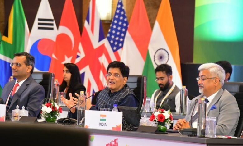 Shri Piyush Goyal second G-20 member countries in finding common solutions to address the gaps in Multilateral Trading System