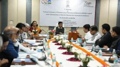 Dr Mansukh Mandaviya chairs the First Governing Council meeting of the National Institutes of Pharmaceutical Education and Research (NIPERs