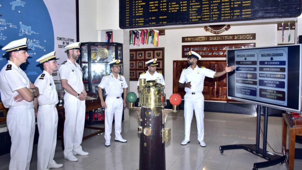 VISIT OF FRENCH NAVY SHIPS TO KOCHI