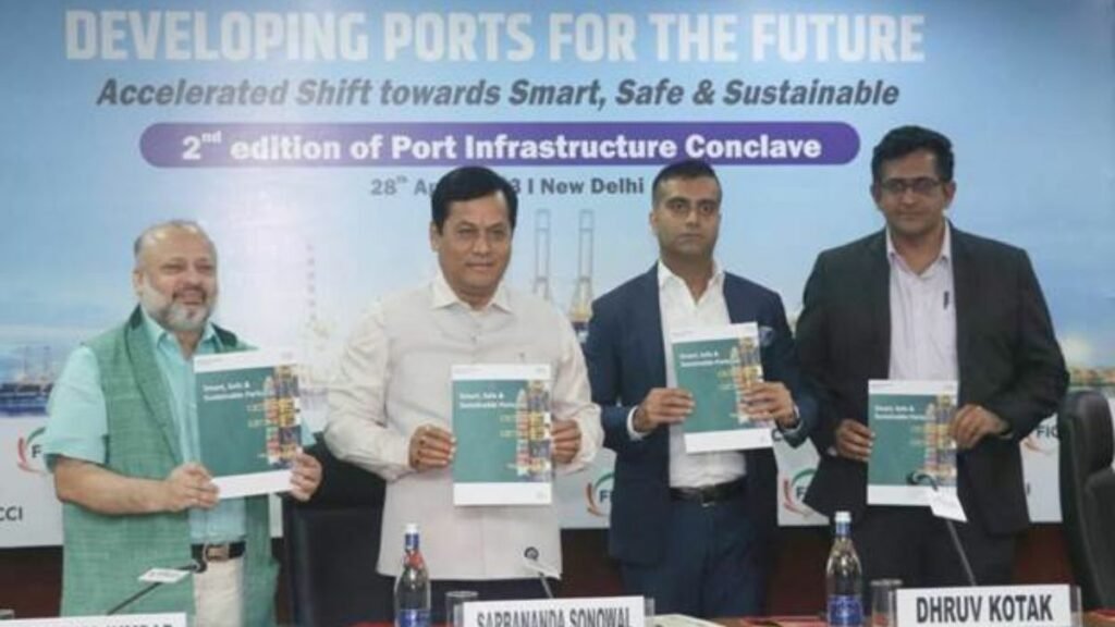 India's Major Ports Achieve Record-Breaking Milestones in FY 2022-23, Boosting Trade and Economic Growth – Shri Sarbananda Sonowal